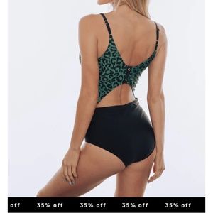 Coral Reef bathing suit NWT